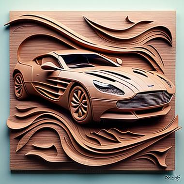 3D модель Астон Мартін DB11 (STL)